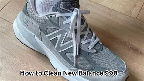 how to clean new balance 990